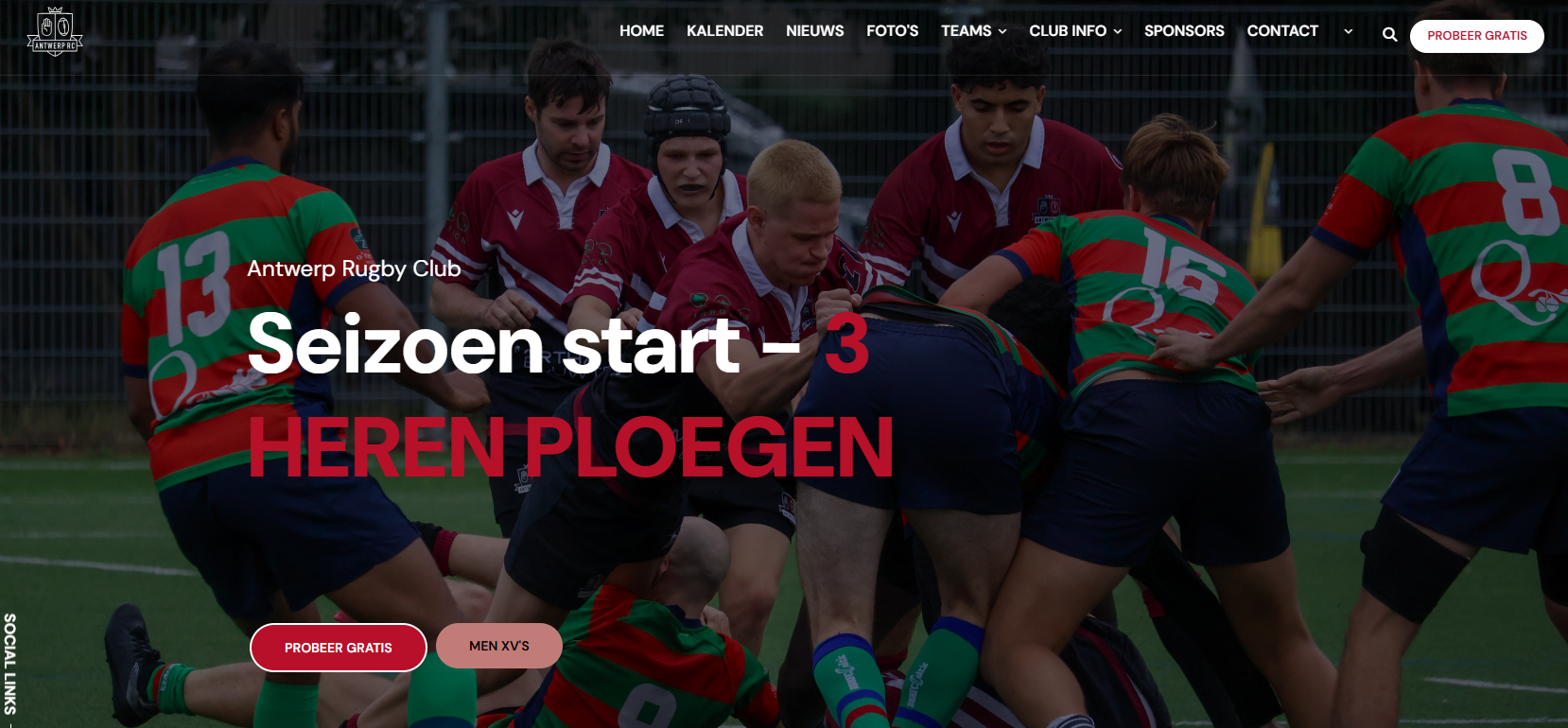 Nieuwe website van Antwerp Rugby Club is live